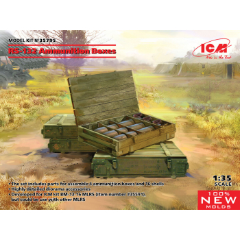 RS-132 AMMUNITION BOXES  1/35
